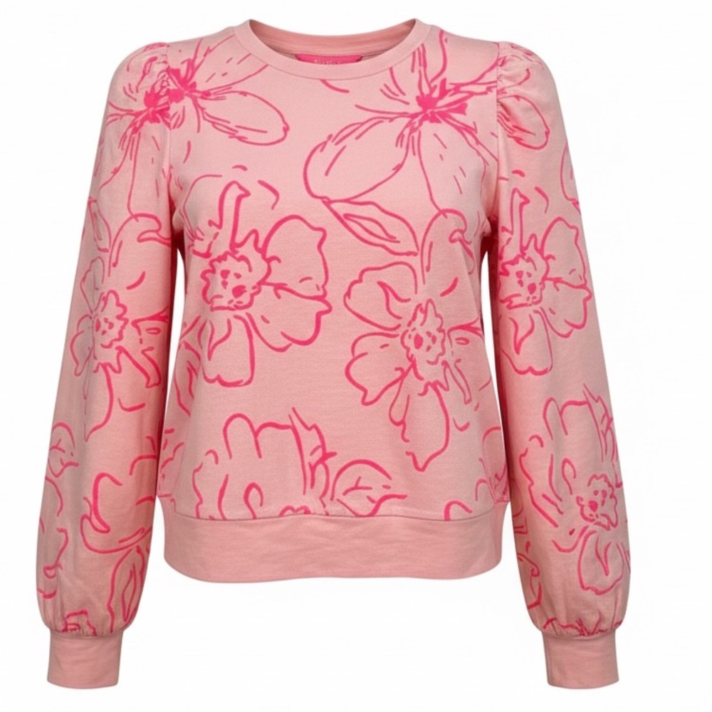 Lilly Pulitzer Women's Lissome Long Sleeve Sweatshirt
Size XXS 100% Cotton